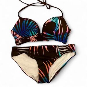 PINK Victoria’s Secret Tropical Bikini- Medium